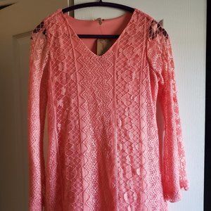 NWT Red Camel Short Pink Dress Size M
